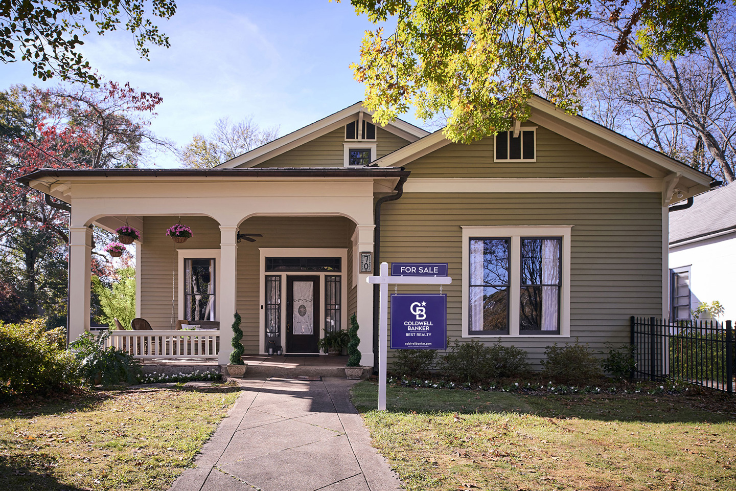 A photo of a house for sale